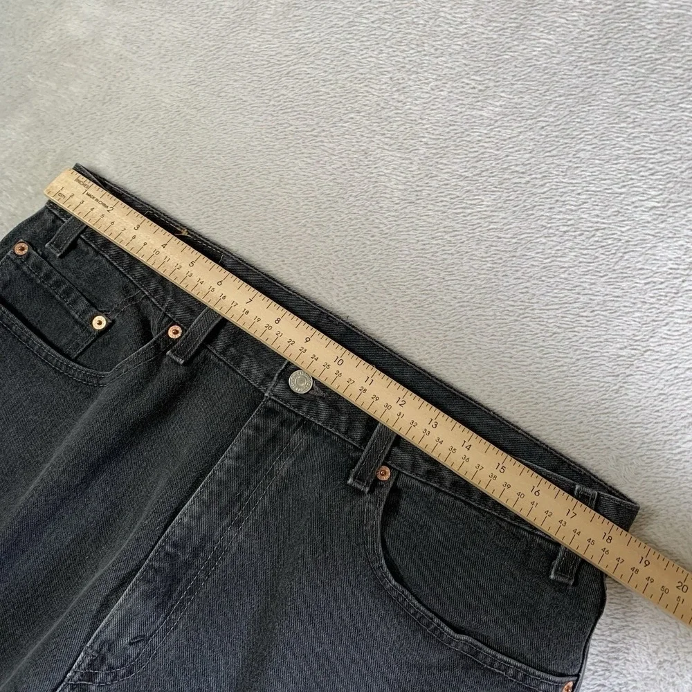 Vintage Levis 550 Jeans Mens 38x34 Gray Relaxed Tapered‎ Y2K Denim Made In USA